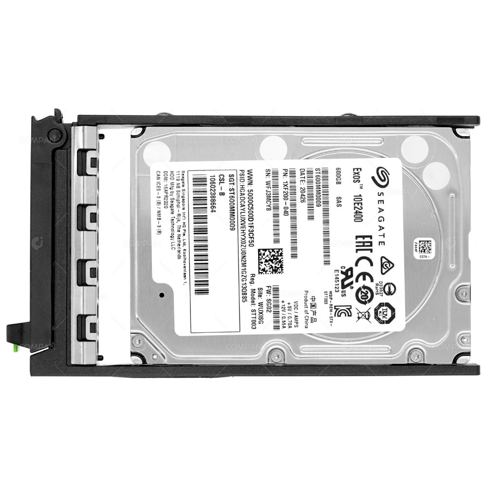 10602388664  FUJITSU 600GB 10K 12G SAS 2.5 SFF HARD DRIVE FOR M4